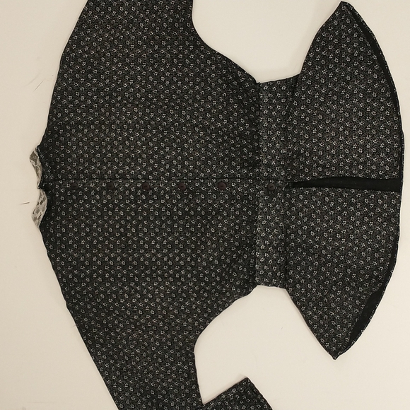 80s Does 40s Vintage Skirt Set Peplum Dress Modest Cotton by You Too Babes - Picture 13 of 15